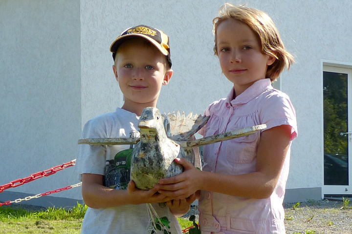 Kinderschützenkönigspaar Meiningsen 2015/16: Moritz und Sophie