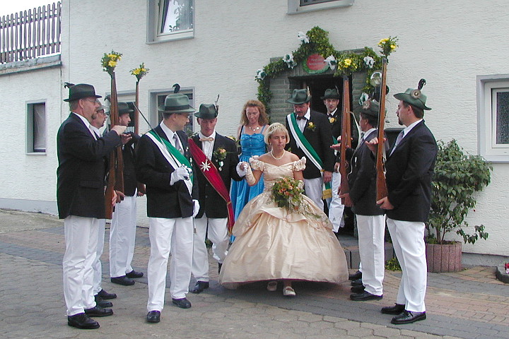 Schützenkönigspaar Meiningsen 1999/2000