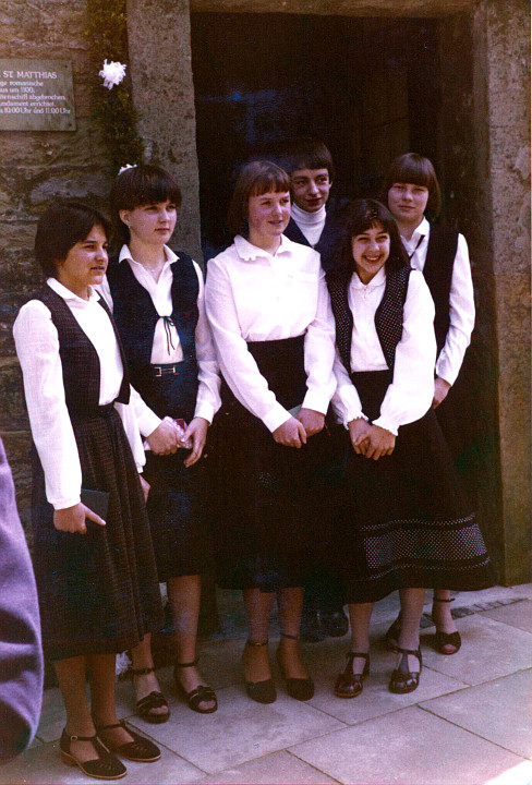 Konfirmation 1980 in Meiningsen